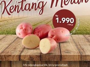 Kentang Merah, Umbi Langka yang Kaya Manfaat Sehat