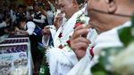 Potret Rombongan Jemaah Haji Pertama yang Tiba di Mekah