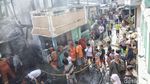 Kebakaran Lahap Pemukiman Padat di Sunter Agung
