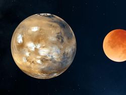 Fakta Menarik Kemunculan Mars di Gerhana Bulan Terlama