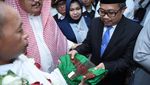 Potret Rombongan Jemaah Haji Pertama yang Tiba di Mekah