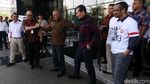 Sambutan dan Pelukan Pimpinan KPK untuk Novel Baswedan