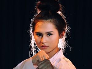 Wajah Imut Ceyco Georgia, Karateka Indonesia yang Mirip Vanesha Prescilla