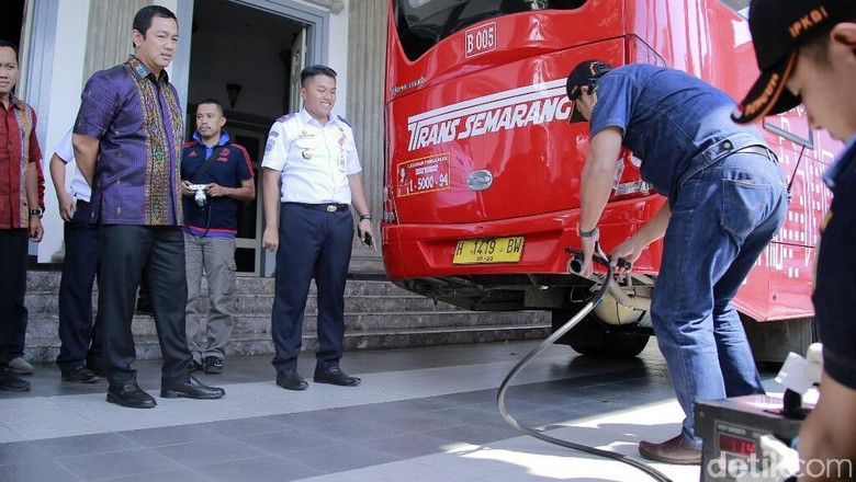 Irit dan Ramah Lingkungan, Trans Semarang Pakai Bahan Bakar Gas Irit dan Ramah Lingkungan, Trans Semarang Pakai Bahan Bakar Gas