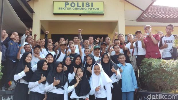 Diajak Keliling Sel Tahanan, Cara Polisi di Sukabumi Ajari Pelajar