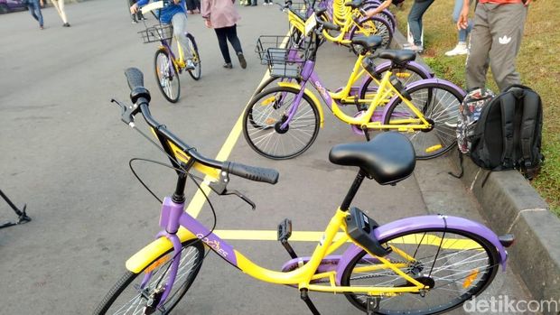 Pemprov DKI Luncurkan Aplikasi Berbagi Sepeda Gratis di Monas