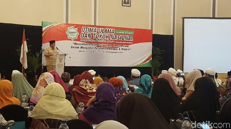 Prabowo: Umat Islam Paling Rasakan Penghancuran Ekonomi RI Prabowo: Umat Islam Paling Rasakan Penghancuran Ekonomi RI