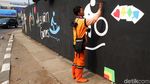Mural Asian Games di PIM Dicat Ulang