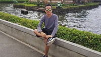 Ia pun tak menyangka momen liburannya di Bali akan membuatnya bertemu dengan Khalid. Dok. Instagram/felixsagala