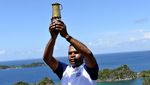 Pawai Obor Asian Games Tiba di Raja Ampat