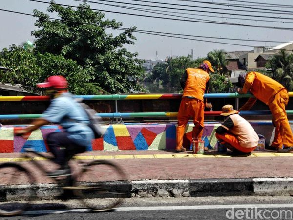 Jembatan Buntung Dipercantik Jelang Asian Games 2018