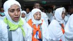 Potret Rombongan Jemaah Haji Pertama yang Tiba di Mekah