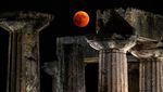 Gerhana Bulan Total dari Jepretan Lensa yang Menakjubkan