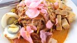 Aduh Lamaknyo! Sarapan Katupe Pical  yang Gurih-gurih Pedas