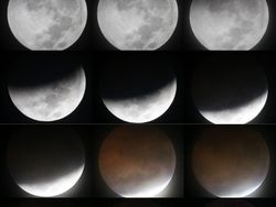 Potret Gerhana Bulan Total yang Pukau Indonesia