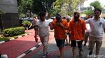 Foto: Penampakan 4 Tersangka Penembak Mati Pengusaha di Penjaringan