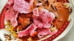 Aduh Lamaknyo! Sarapan Katupe Pical  yang Gurih-gurih Pedas