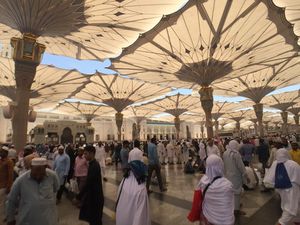 Suasana Nabawi Setelah Ditinggal Jemaah Indonesia