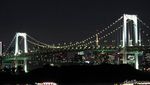 Megahnya Jembatan Terpanjang di Tokyo pada Malam Hari