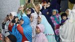 Antusias Warga Jakarta Lihat Gerhana Bulan Total