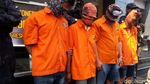 Foto: Penampakan 4 Tersangka Penembak Mati Pengusaha di Penjaringan