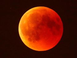 Potret Gerhana Bulan Total yang Pukau Indonesia