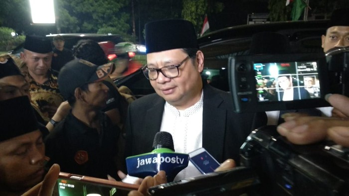 Hadiri Halalbihalal Ulama, Airlangga: Berdoa untuk Kegiatan ke Depan