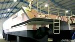 Bangga! Ini Antasena Tank Boat Pertama Dunia Made in Banyuwangi