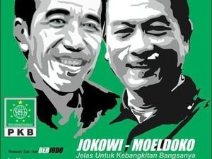 Beredar Poster Duet Jokowi-Moeldoko di Pilpres, PKB: Itu Palsu
