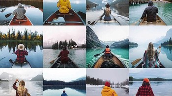 Akun insta-repeat pun menuai popularitas. Foto: Instagram/insta_repeat