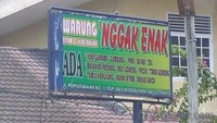Waduh! Gimana mau laris kalau warungnya bukan mempromosikan tapi malah bilang Nggak Enak.  Foto: Istimewa