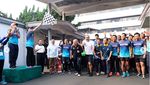 Begini Lho Gaya Sporty Sri Mulyani Lari Pagi 3 Km