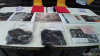 Foto: Barang bukti kasus ini juga dihadirkan di jumpa pers. (Matius Alfons-detikcom)