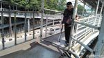 Foto: Wajah JPO Rusak di Daan Mogot yang Sudah Ditambal