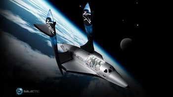 Richard Branson begitu yakin perusahaannya segera dapat mengantar turis ke angkasa tidak lama lagi. Foto: istimewa