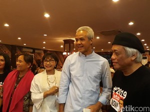 Ganjar, Nusron hingga Budi Karya Hadiri Deklarasi Blusukan Jkw