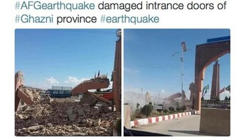 Kota Kaikoura yang merupakan daerah wisata di Selandia Baru diguncang gempa bumi berkekuatan 7,5 skala Richter pada 13 November 2016. Gempa bumi ini mengakibatkan tanah longsor dan pergeseran tanah, serta memicu dikeluarkannya peringatan tsunami. (Foto: ABC)
