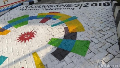 Ini Mural-mural Asian Games 2018 yang Tersebar di Sudut Ibu Kota