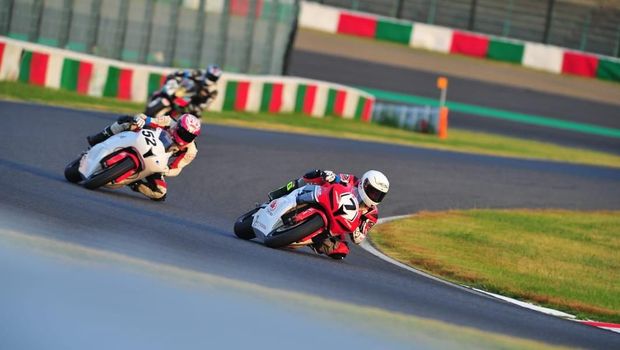 Mario Suryo Aji saat beraksi di Sirkuit Sepang dalam balapan Asia Talent Cup Seri 3 di Sepang, Malaysia.