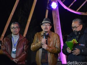 1 Dasawarsa Jazz Gunung, Warga Persembahkan Gunungan Tumpeng