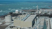 PLTN Nuklir Bruce di Kanada ini kapasitas bersihnya mencapai 6,384 mw. Fasilitas ini mencakup sekitar 9,32 km per segi lahan. Istimewa/rankred.com.