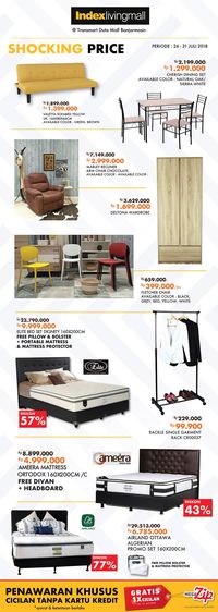 Hemat Belanja Furnitur, Kejar Promo di Index Living Mall Banjarmasin