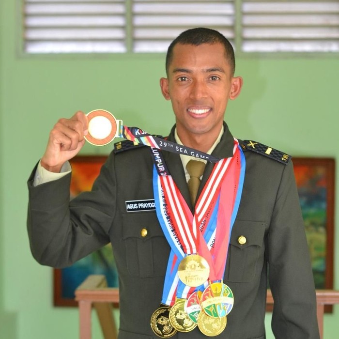 Cerita Agus Atlet Lari Untuk Asian Games Yang Jadi Perwira Tni