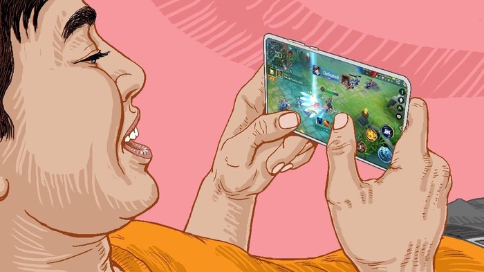 Ilustrasi game online.Foto: Ilustrasi: Edi Wahyono Ilustrasi game online.Foto: Ilustrasi: Edi Wahyono
