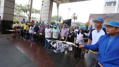Dukung Event Asian Games, Sebanyak 500 Peserta Ramaikan Fun Walk