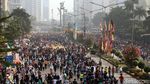 Warga Tumpah Ruah di CFD Hari Ini