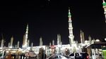 Potret Gerhana Bulan dari Masjid Nabawi