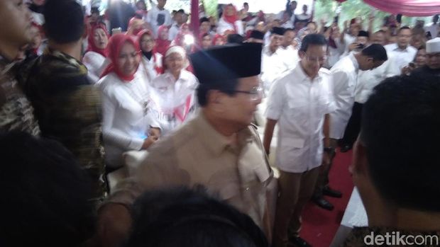 Prabowo Subianto di Roemah Djoeang.