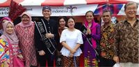 Peringatan 60 tahun hubungan diplomatik Indonesia dan Jepang dimeriahkan dengan menyelenggarakan Festival Indonesia di Hibya Park, Tokyo / Foto: Kemenko PMK