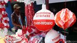 Pedagang Bendera Merah Putih Menjamur di Matraman